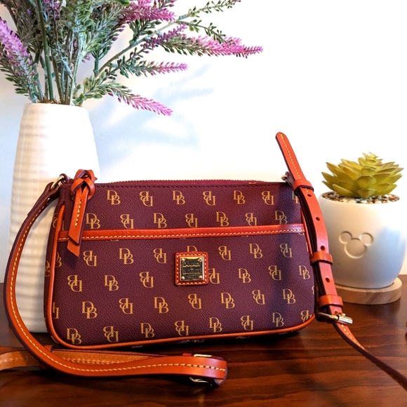 Dooney & Bourke Bags Dooney And Bourke Maroon Small Crossbody